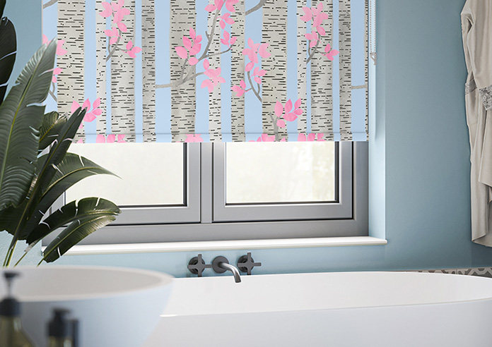 Birch Tree, Spring Pastels - Twist&Fit Roller Blind - Image 5